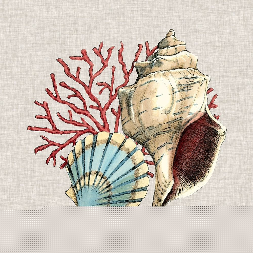 Art Print: By the Seashore II