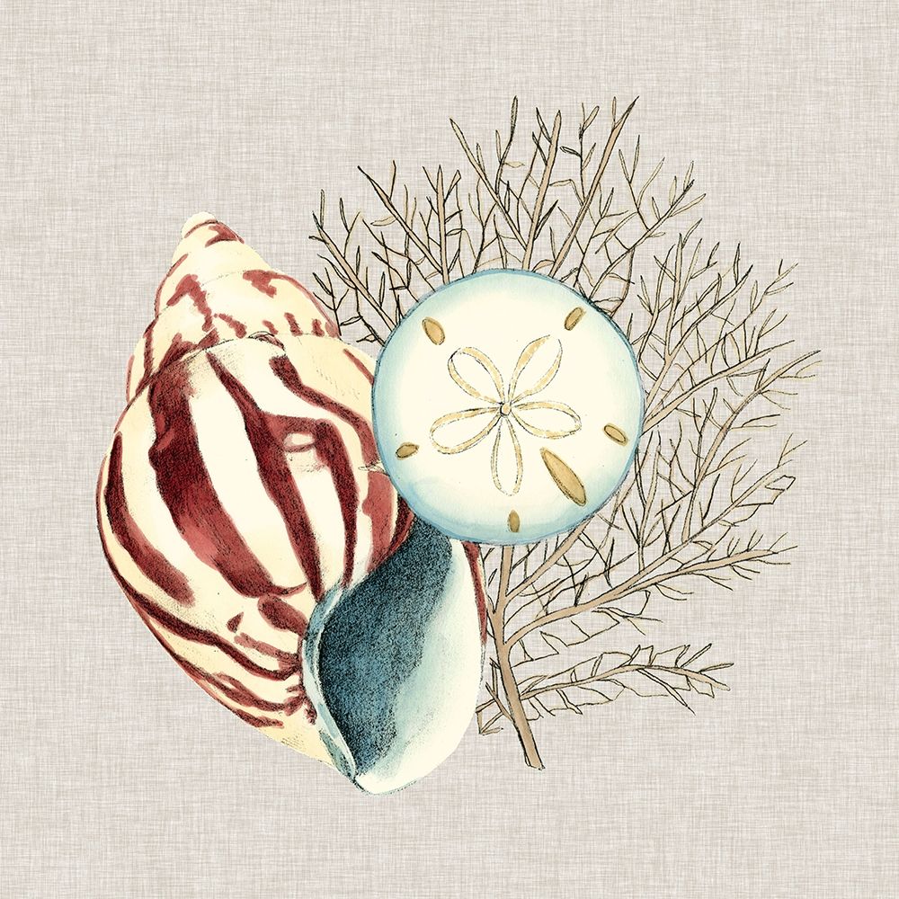 Art Print: By the Seashore III