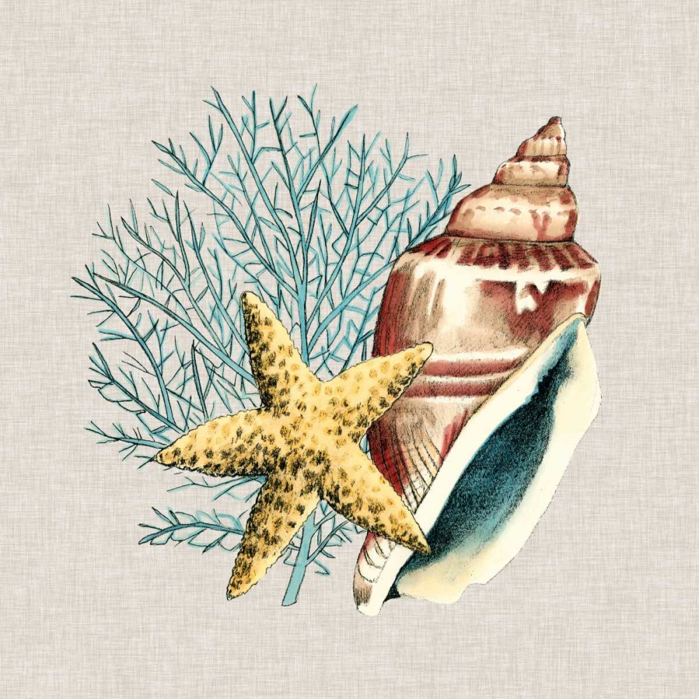 Art Print: By the Seashore IV