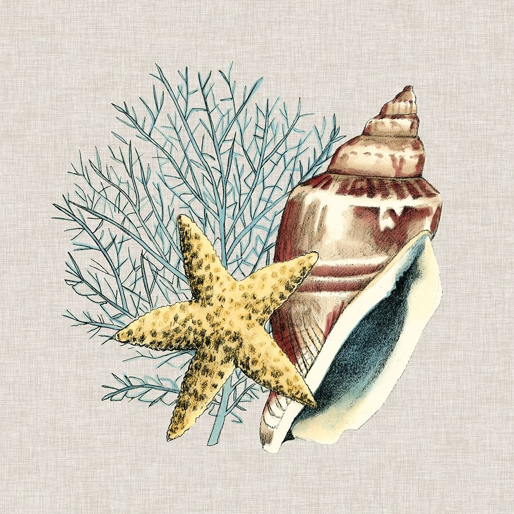 Art Print: By the Seashore IV