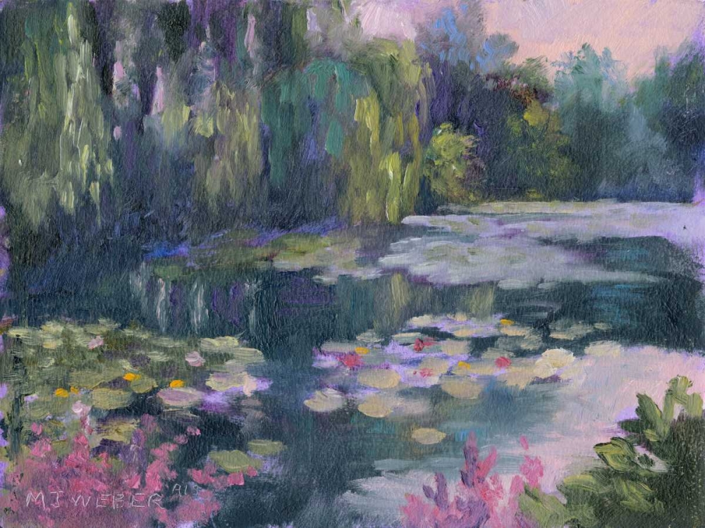 Art Print: Monets Garden II