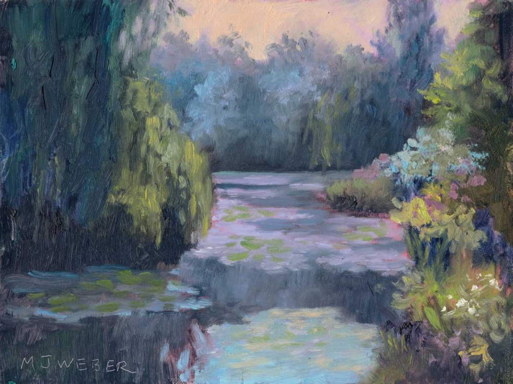 Art Print: Monets Garden III