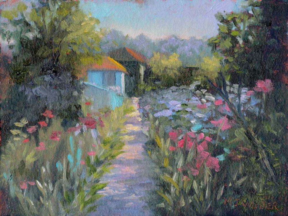 Art Print: Monets Garden V