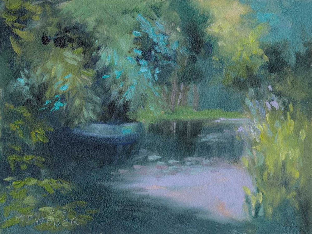 Art Print: Monets Garden VIII