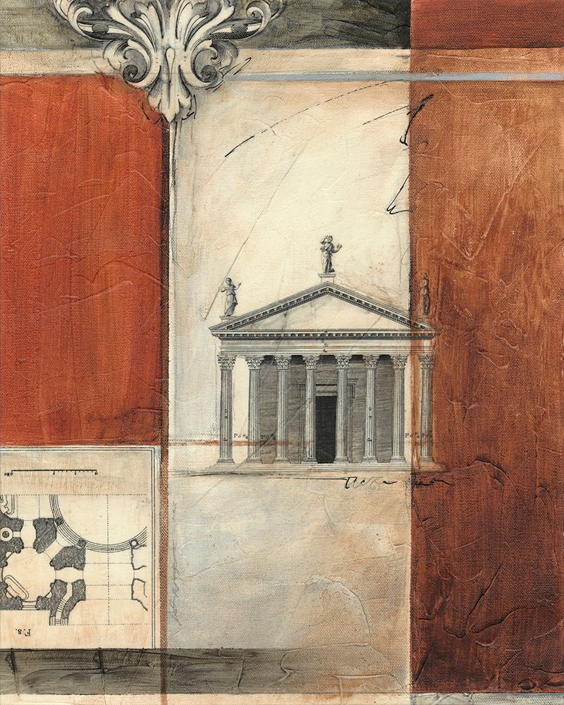 Wall Art Painting id:751830, Name: Architectural Measure I, Artist: Harper, Ethan
