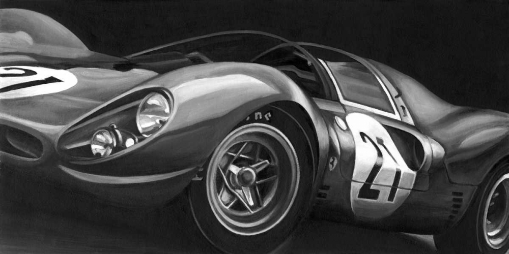 Art Print: Vintage Racing II