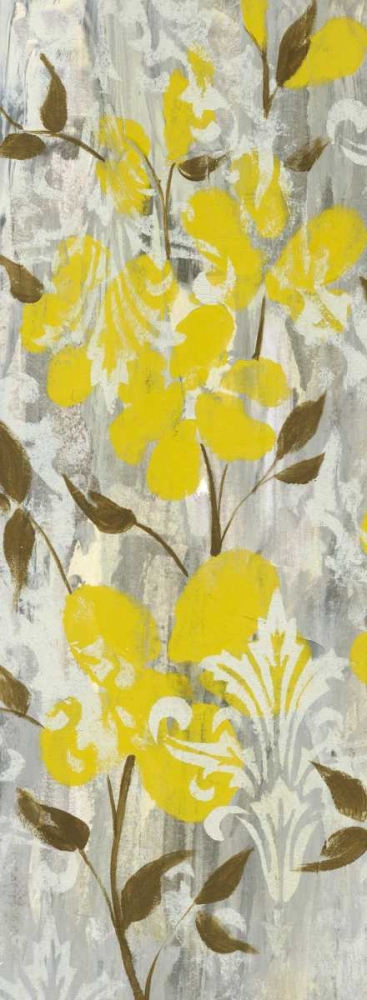Wall Art Painting id:34334, Name: Buttercups on Grey I, Artist: Goldberger, Jennifer