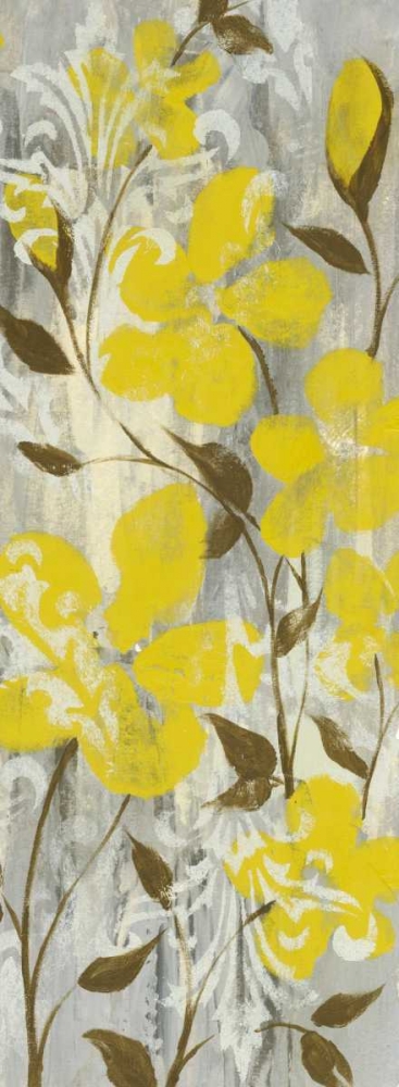 Wall Art Painting id:34335, Name: Buttercups on Grey II, Artist: Goldberger, Jennifer