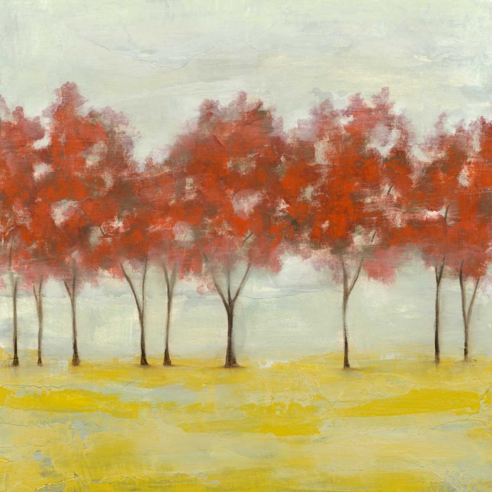 Art Print: Terra Cotta Trees I