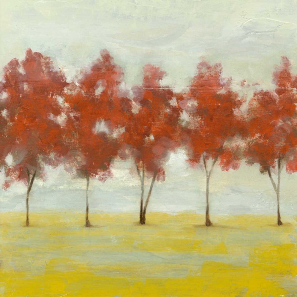 Art Print: Terra Cotta Trees II