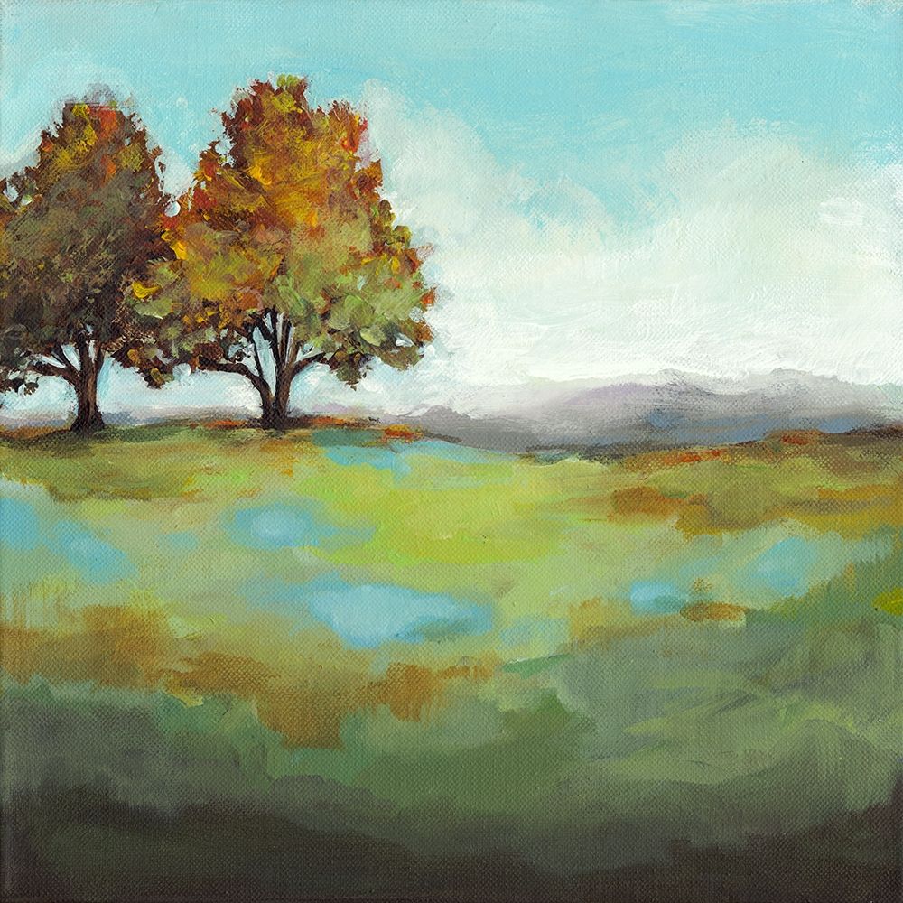 Art Print: Turning Leaves I