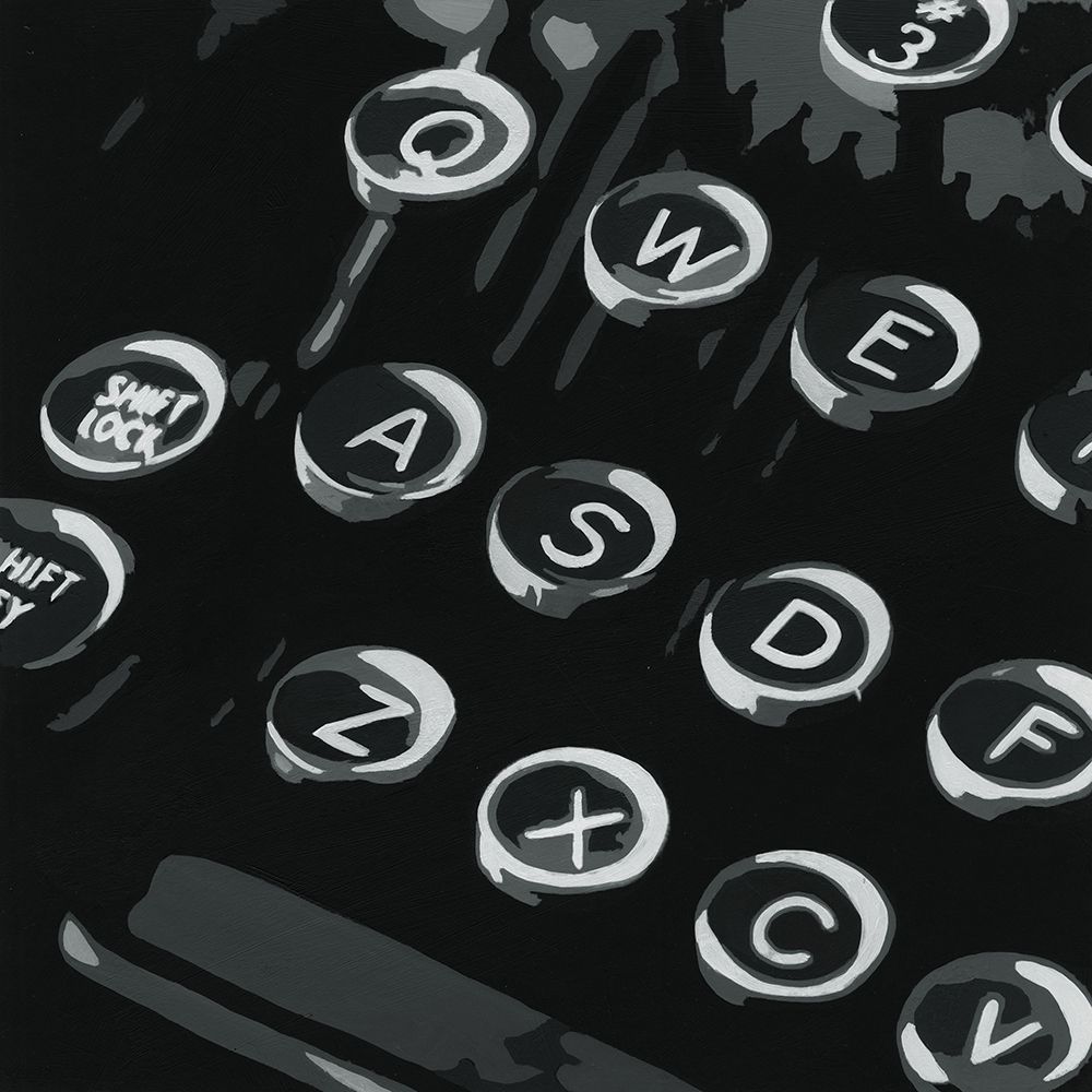 Wall art: Graphic Type III, by Meagher, Megan