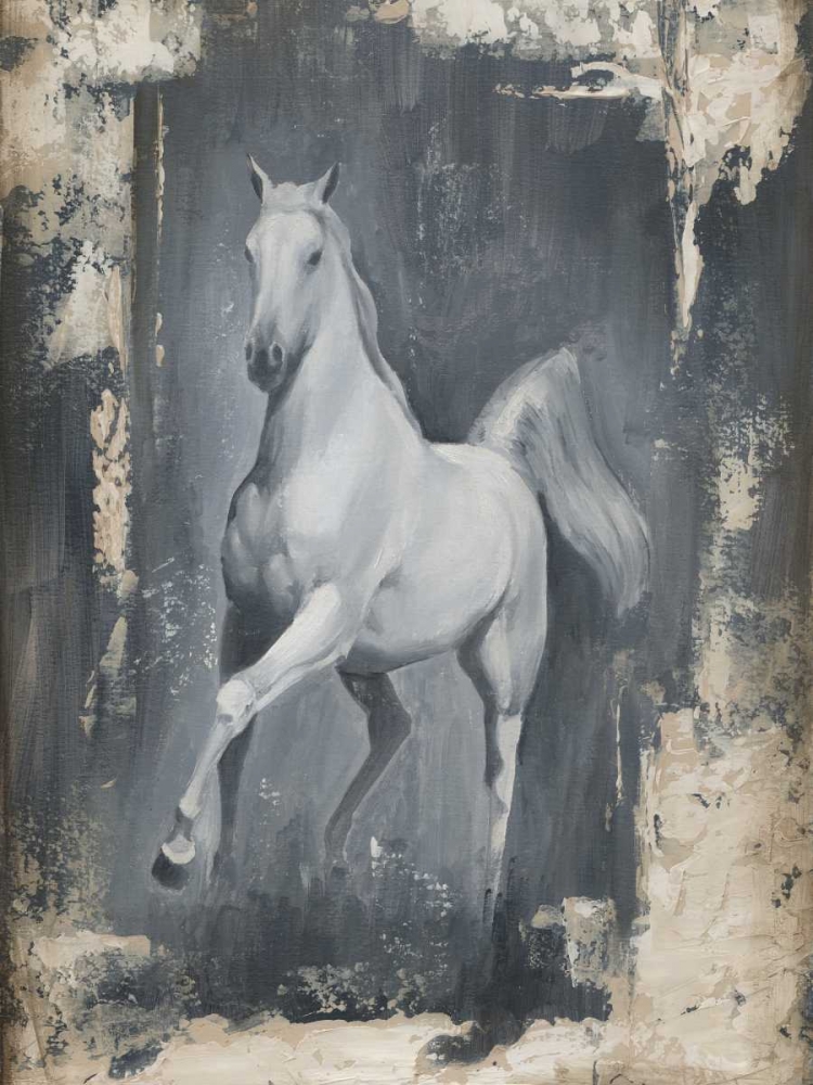 Art Print: Running Stallion II