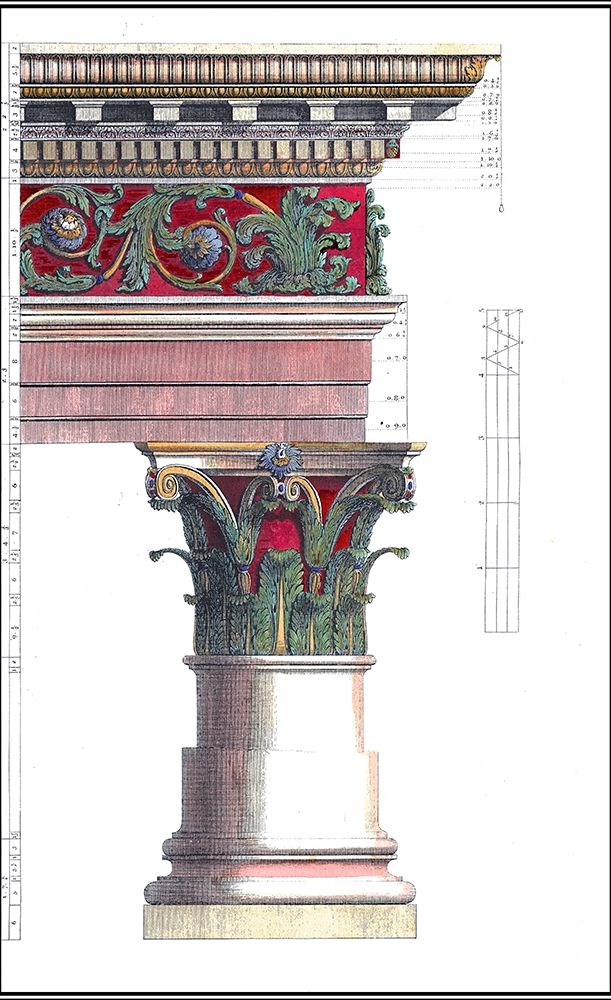 Wall art: Large Column I, by Borra, Giovanni