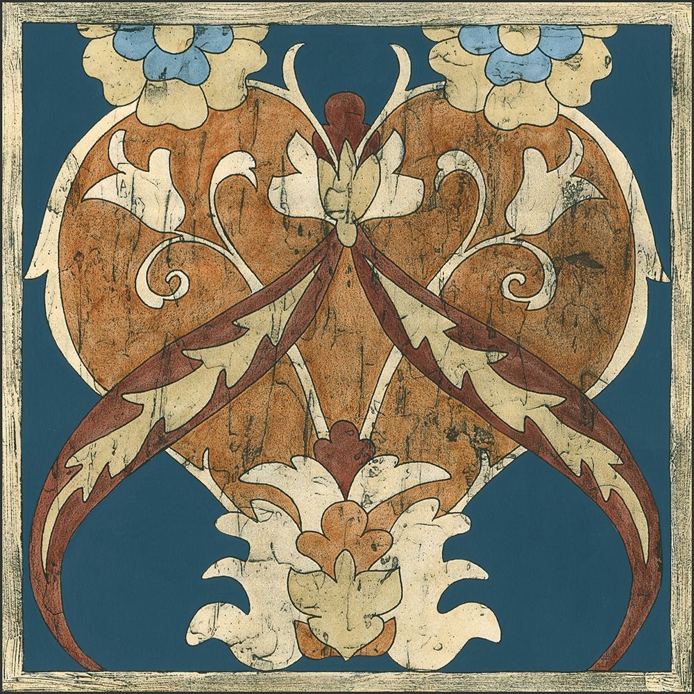 Art Print: Mini Vintage Woodblock I