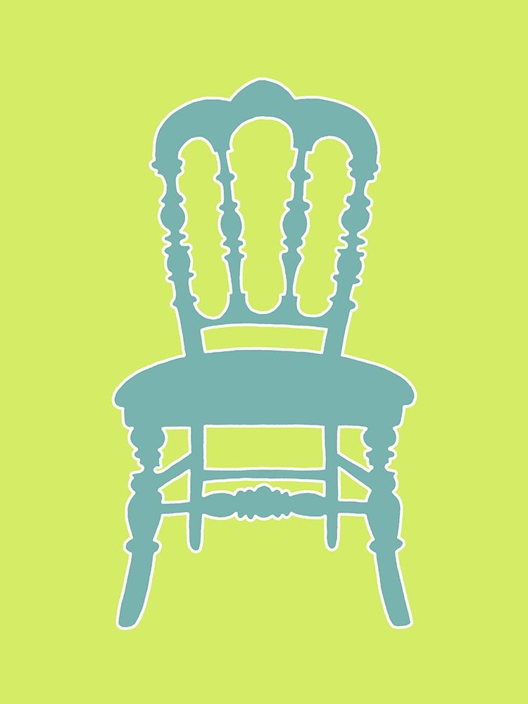 Wall art: Small Graphic Chair III, by Zarris, Chariklia