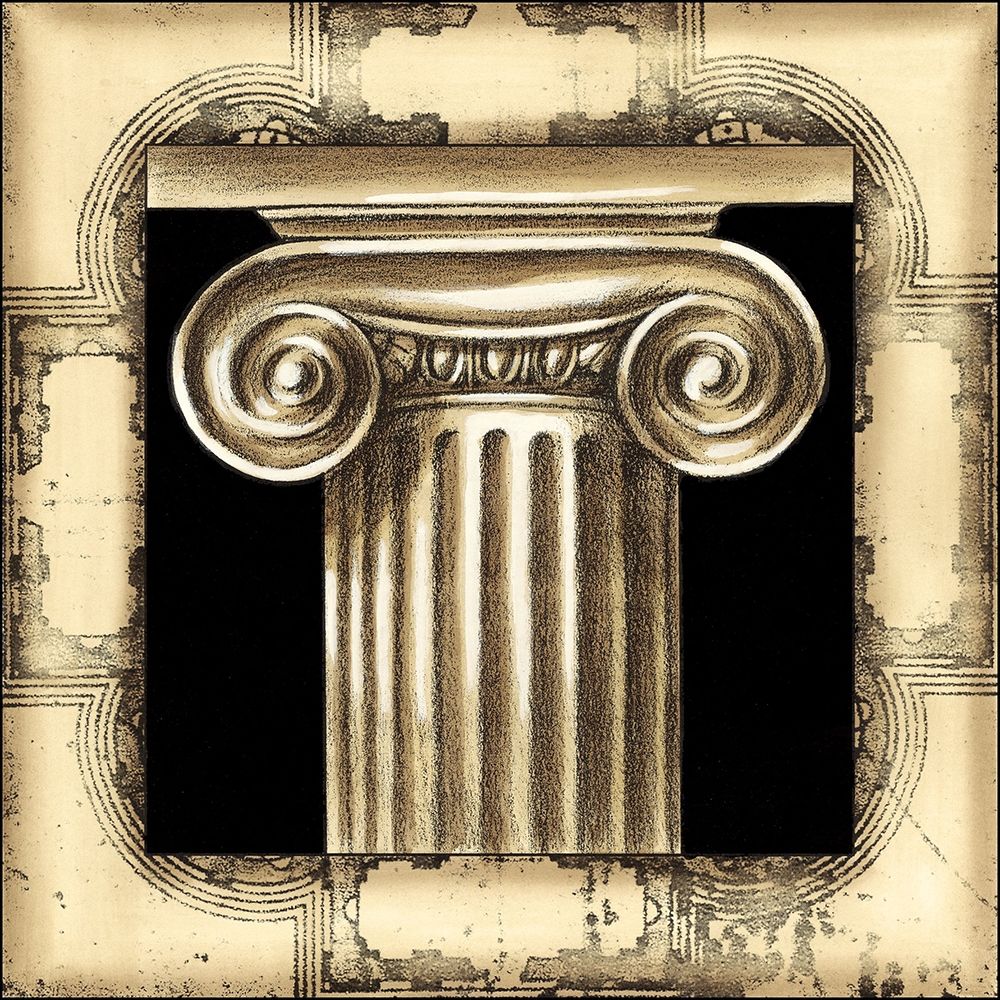 Wall art: Small Architectural Schema I, by Harper, Ethan