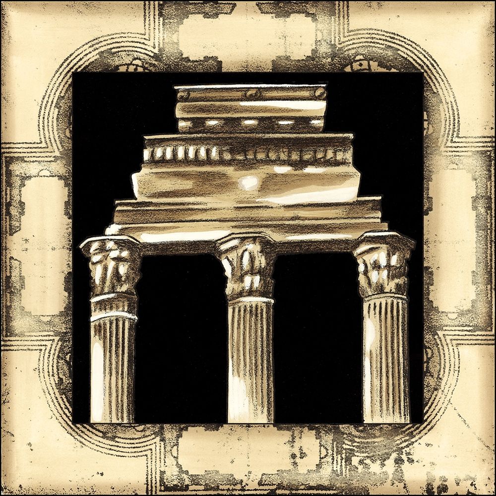 Wall art: Small Architectural Schema III, by Harper, Ethan