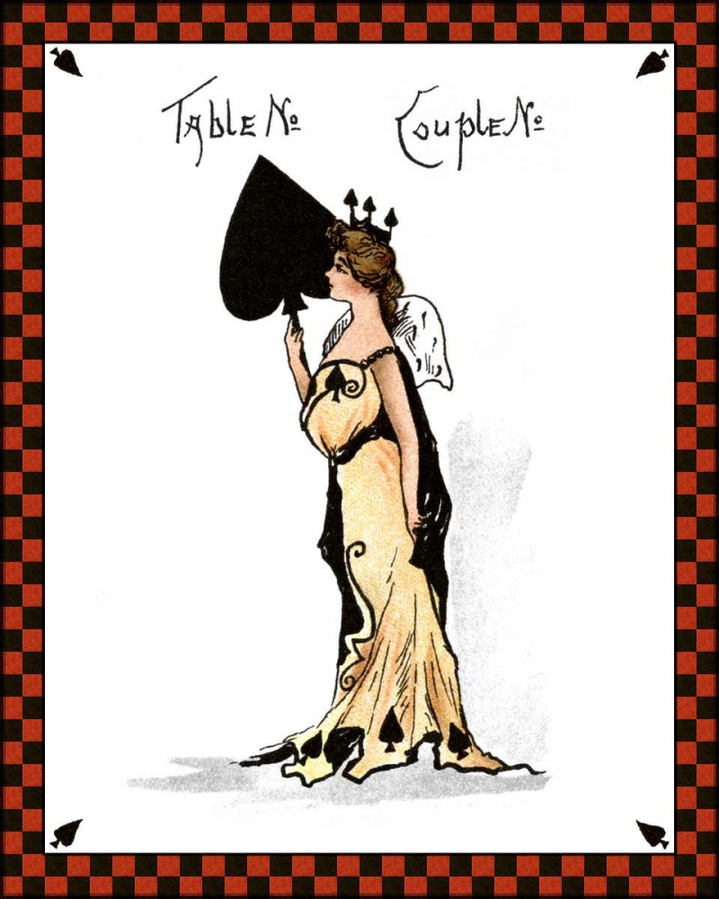 Art Print: Bridge Party I