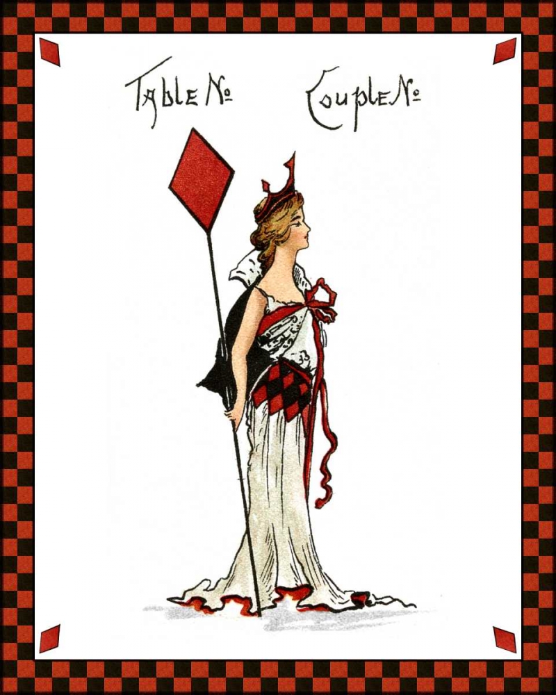 Art Print: Bridge Party III