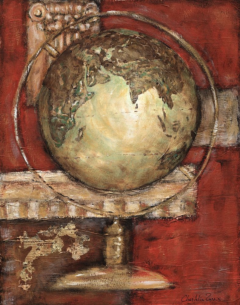 Wall art: Journeys Beginning II, by Zarris, Chariklia