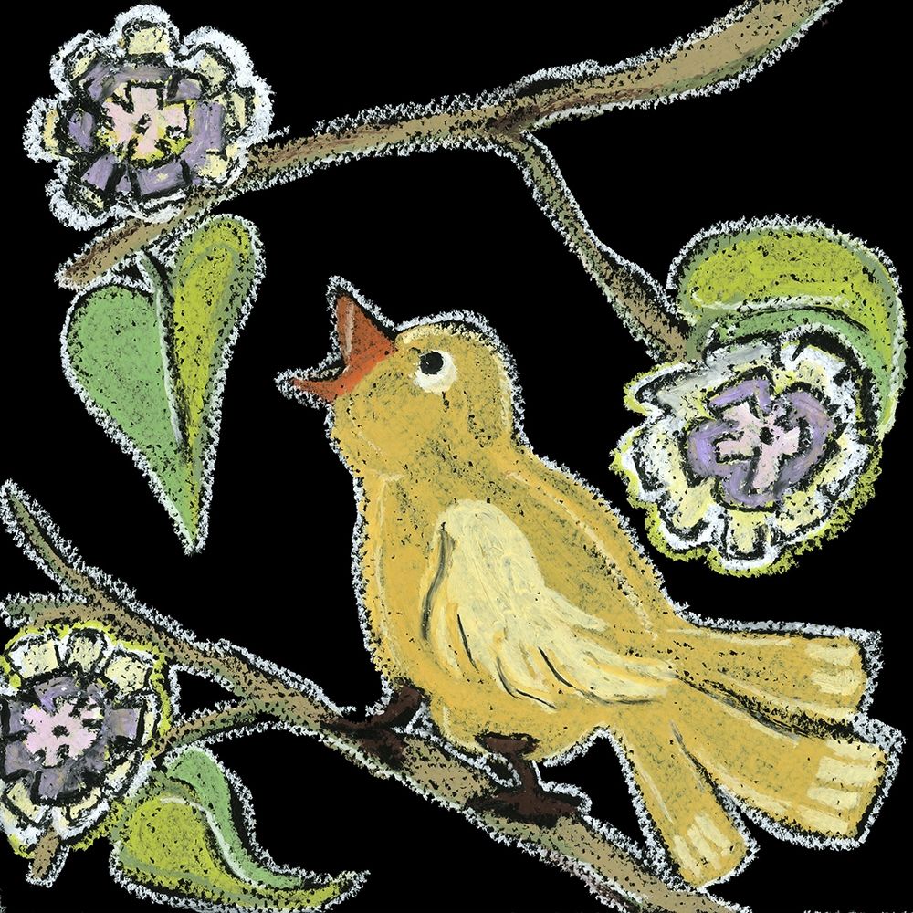 Wall Art Painting id:235664, Name: Flower Song II, Artist: Choate, Lisa