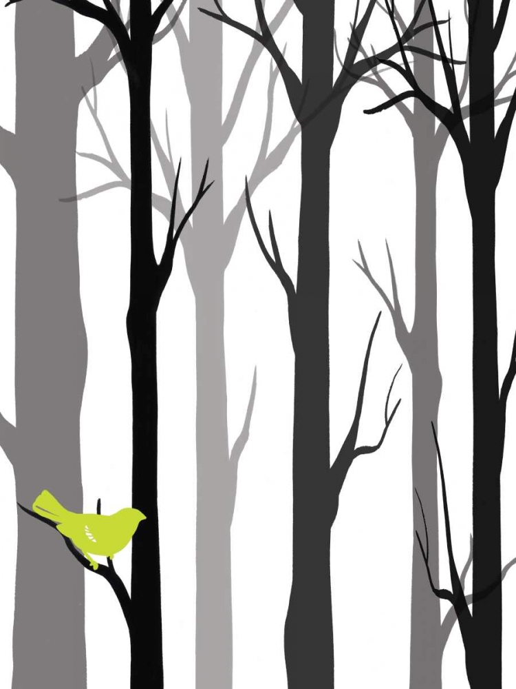 Art Print: Forest Silhouette I