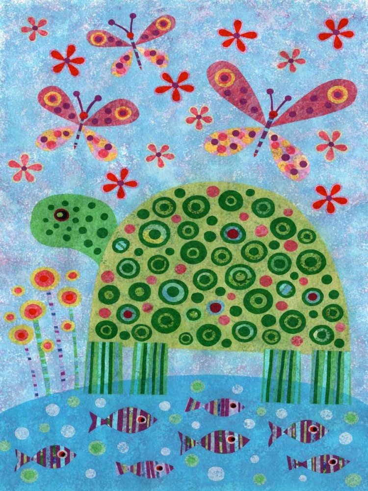 Wall Art Painting id:42390, Name: Turtle Pond, Artist: Conway, Kim