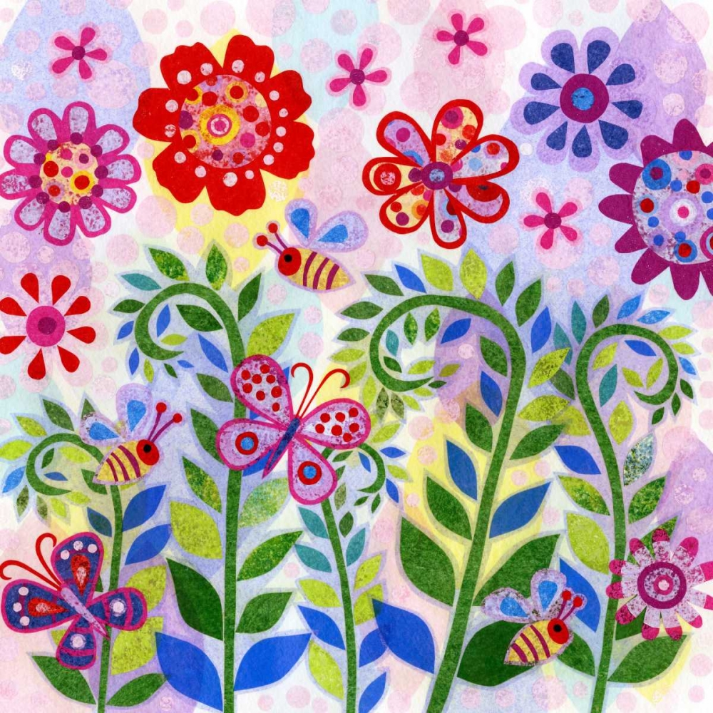 Wall Art Painting id:55725, Name: Buzzin Around, Artist: Conway, Kim