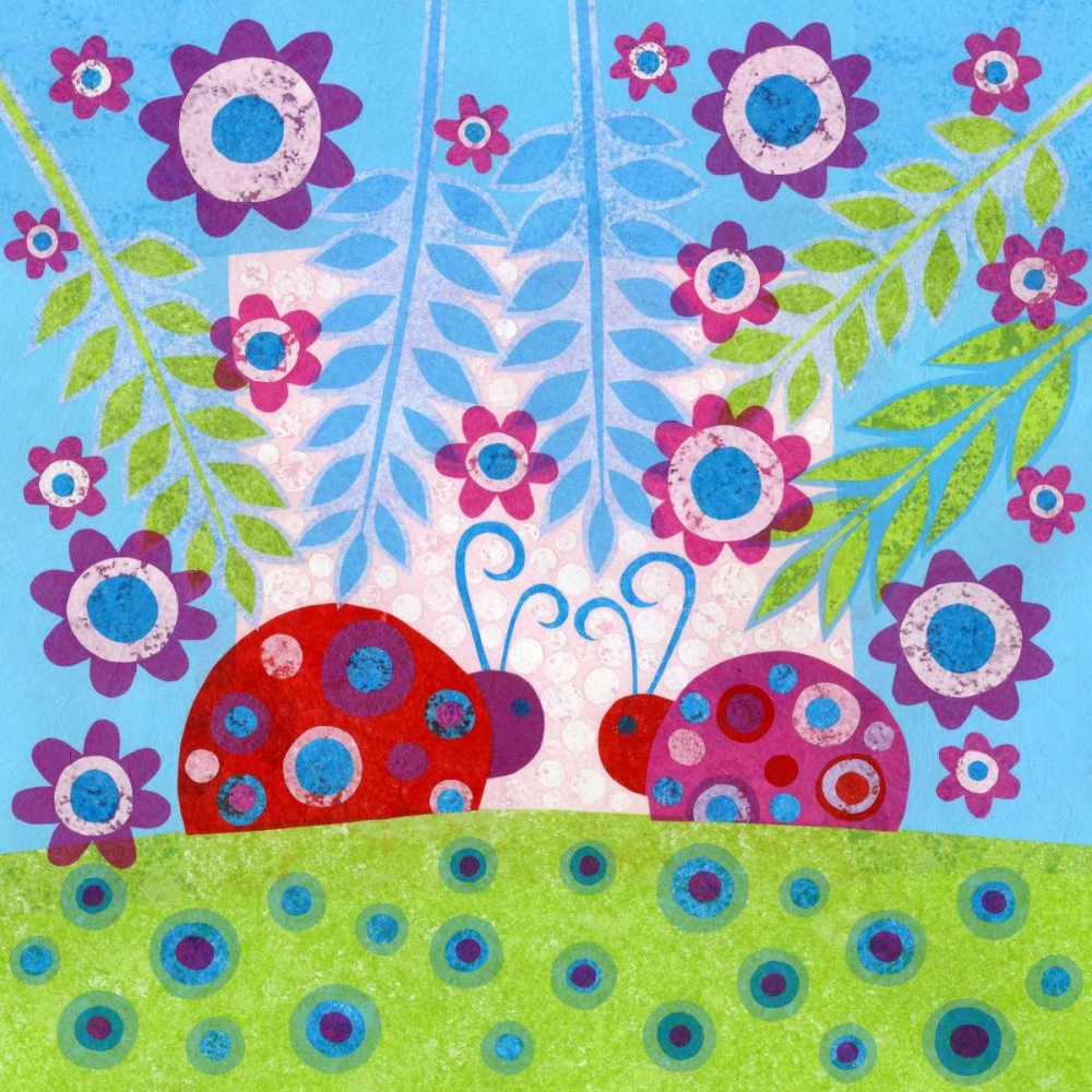 Wall Art Painting id:55727, Name: Ladybug Spots, Artist: Conway, Kim