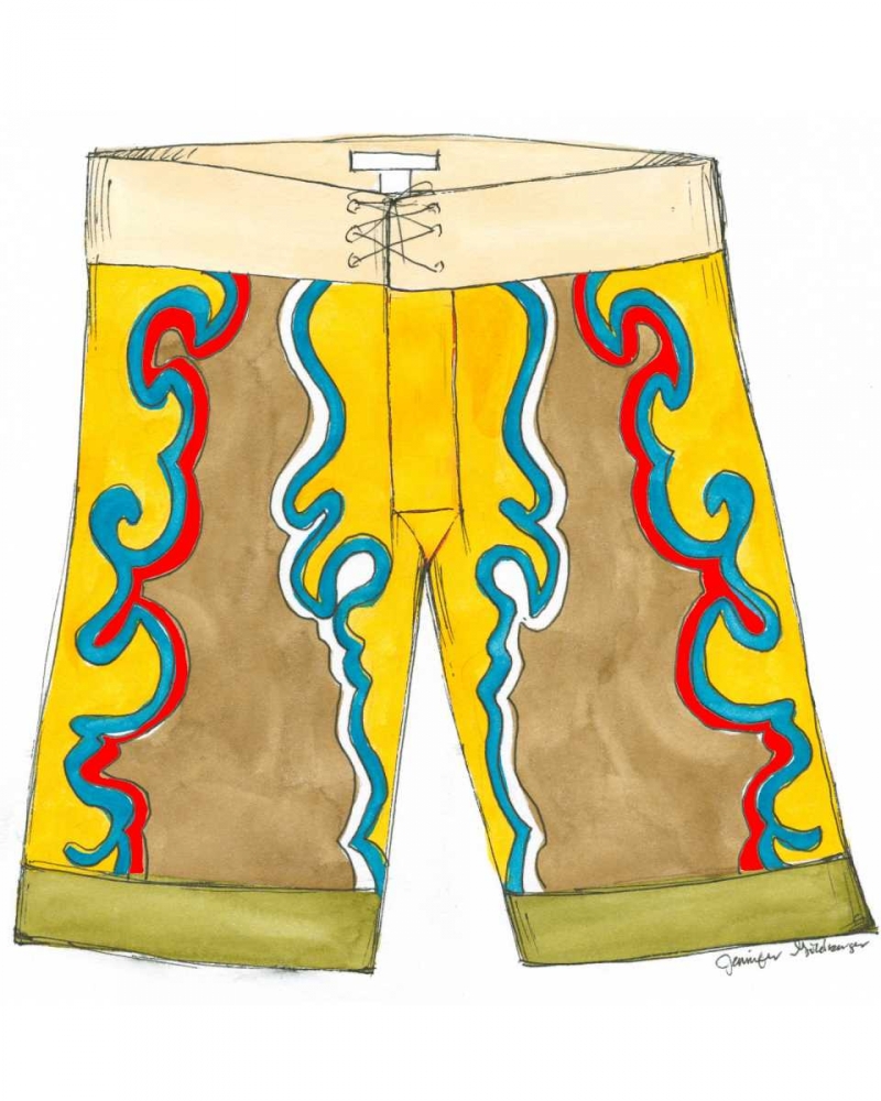 Wall Art Painting id:42425, Name: Surf Shorts III, Artist: Unknown