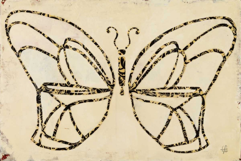 Wall Art Painting id:34569, Name: Butterfly Armature, Artist: Avondet, Natalie