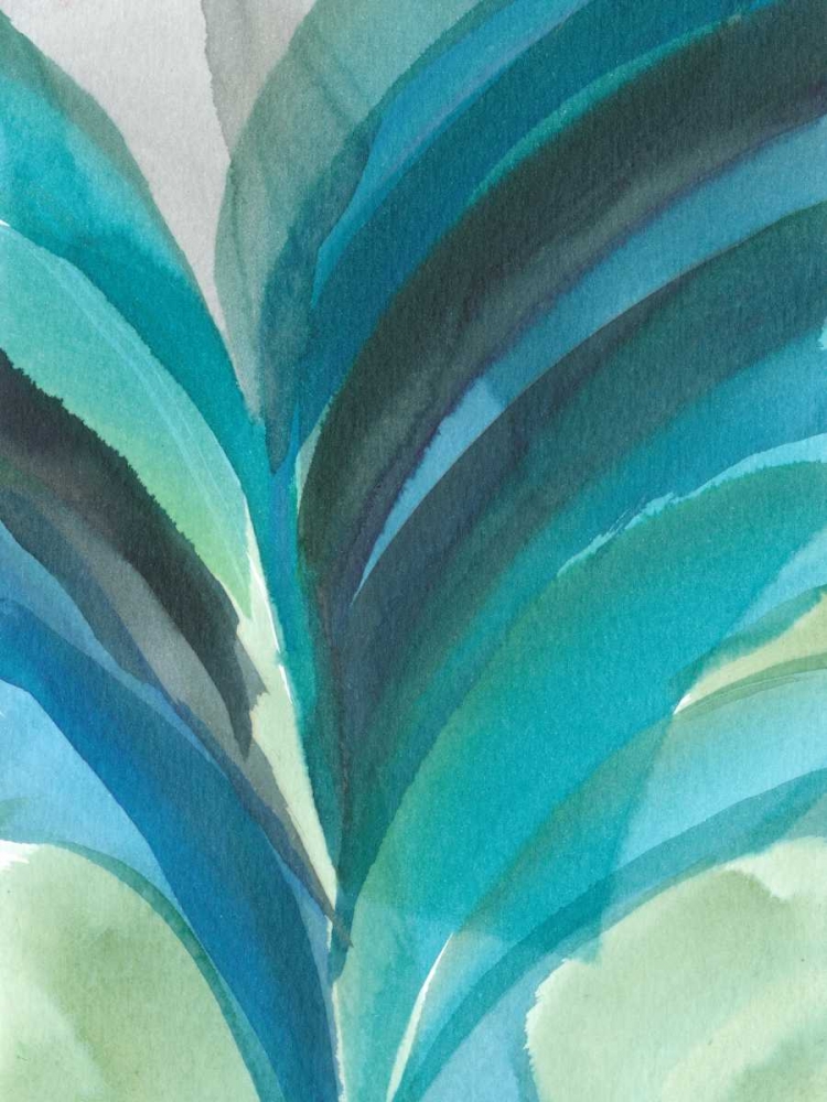 Art Print: Big Blue Leaf II