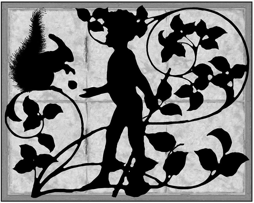Wall Art Painting id:235939, Name: Child Silhouette I, Artist: Unknown