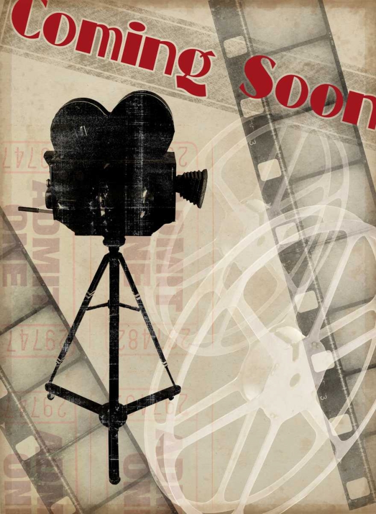 Wall art: Small Coming Soon, by Vision Studio