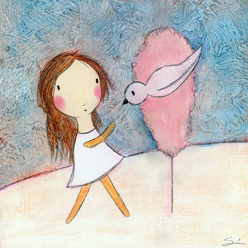 Wall Art Painting id:121684, Name: Pink Tree, Artist: Sonheim, Carla