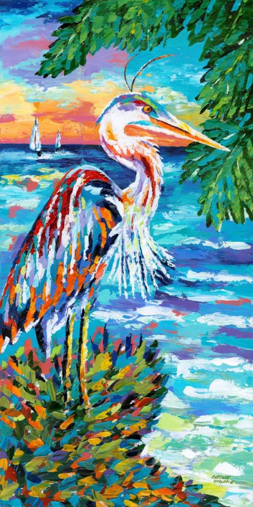 Wall Art Painting id:42412, Name: Beach Comber I, Artist: Vitaletti, Carolee