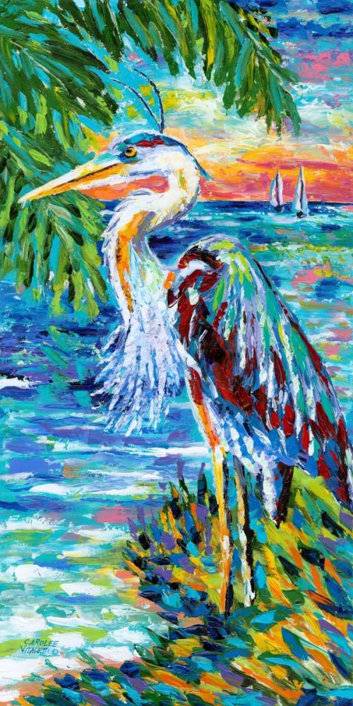 Wall Art Painting id:42413, Name: Beach Comber II, Artist: Vitaletti, Carolee