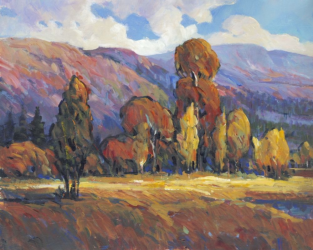 Wall art: Leaves of Fire I, by OToole, Tim