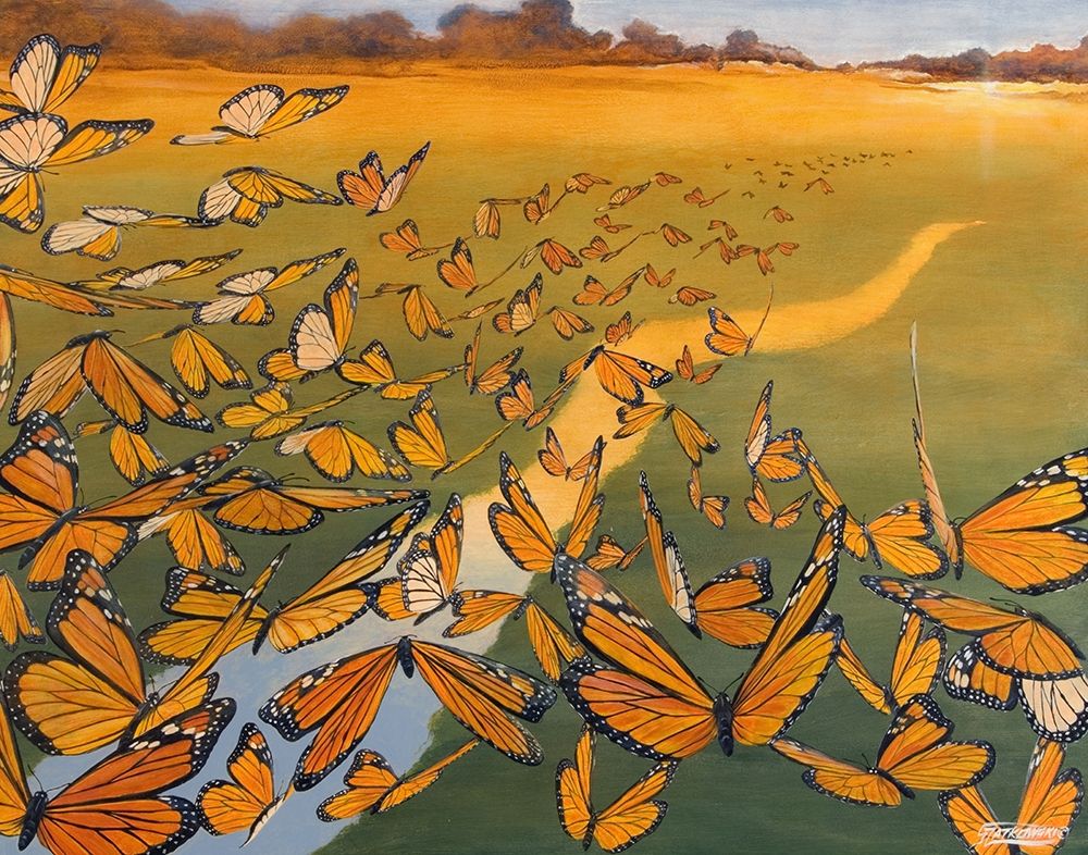 Art Print: Monarch Migration