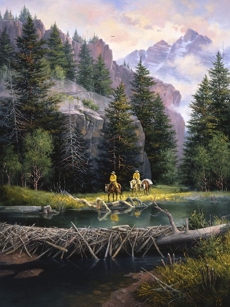 Art Print: Cure of the Rockies
