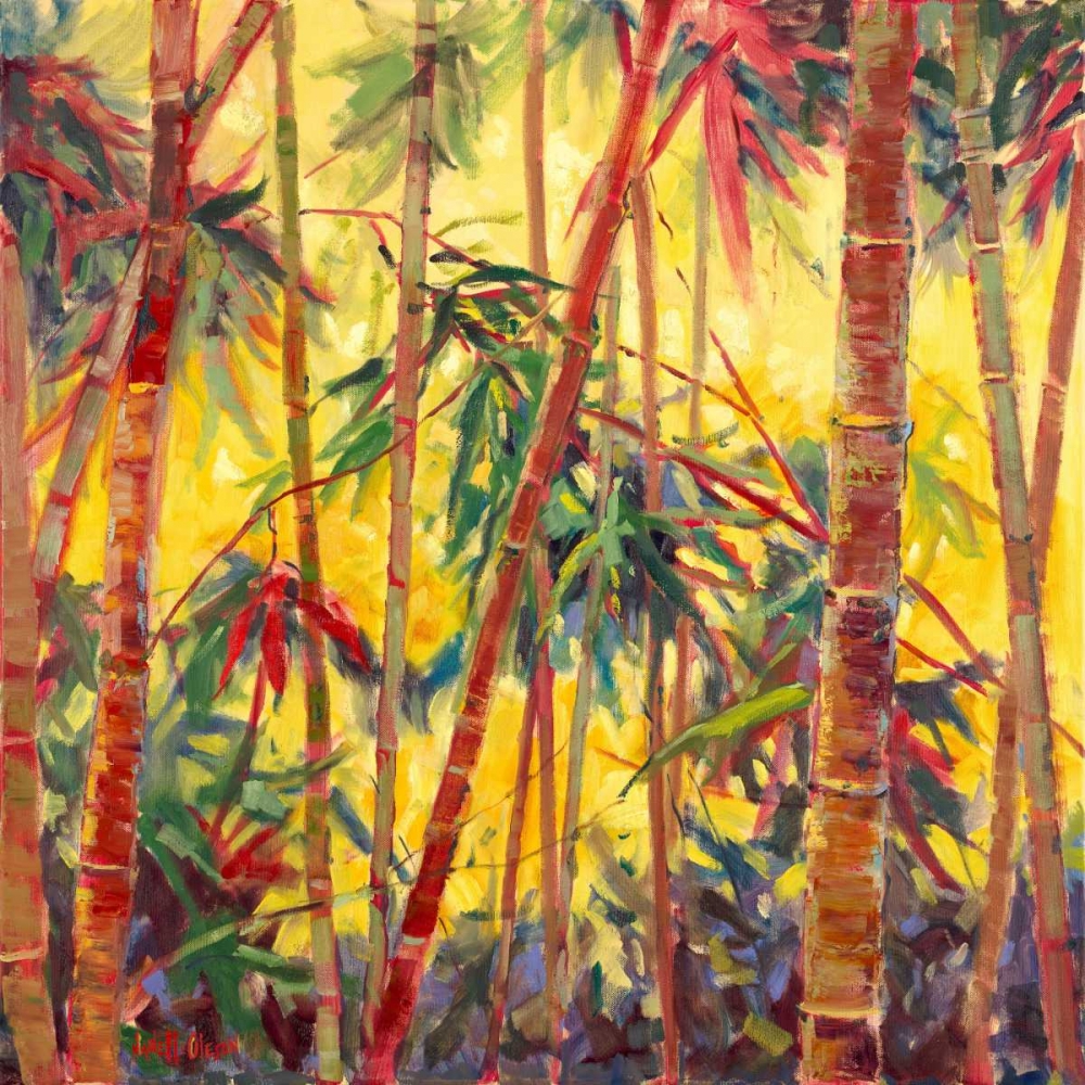 Wall Art Painting id:38241, Name: Bamboo Grove II, Artist: Oleson, Nanette