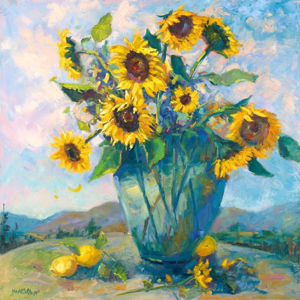 Wall art: Floral Kaleidoscope III, by Oleson, Nanette