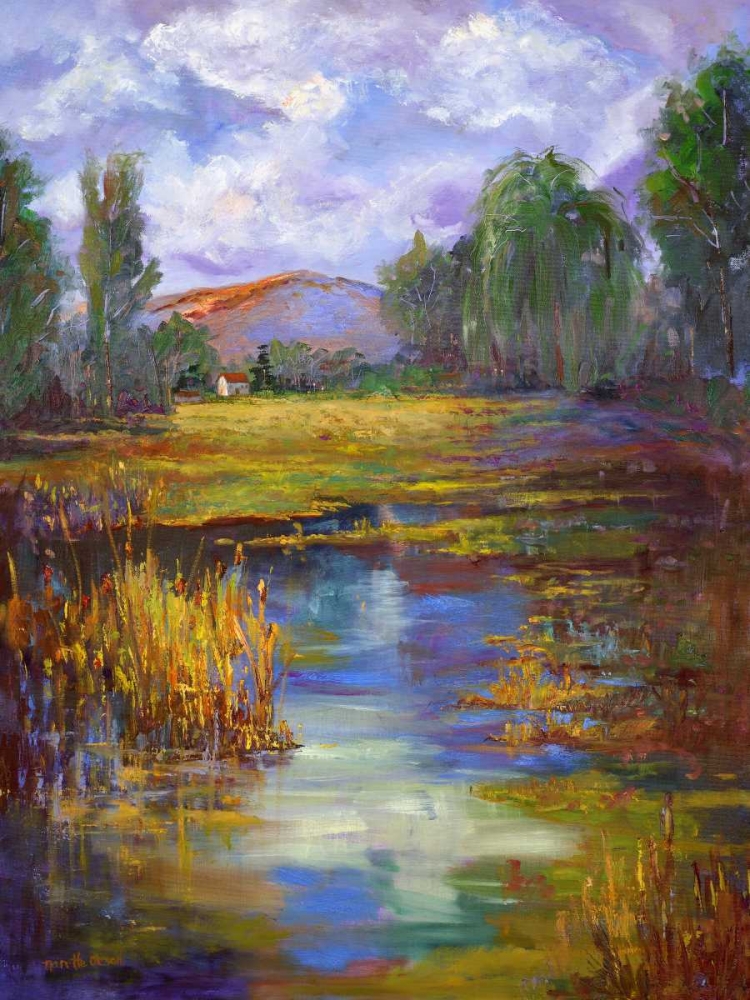 Wall Art Painting id:38262, Name: Still Waters, Artist: Oleson, Nanette