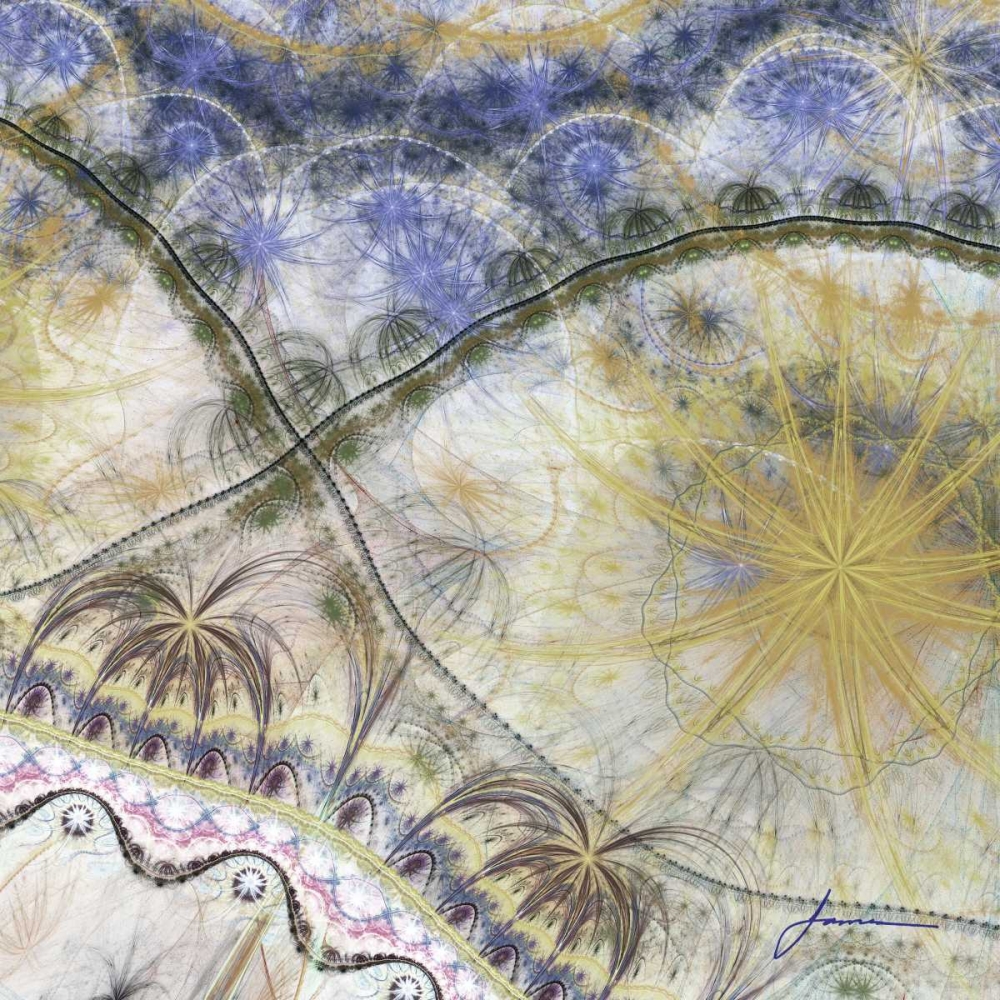 Wall Art Painting id:38295, Name: Bedouin Map I, Artist: Burghardt, James