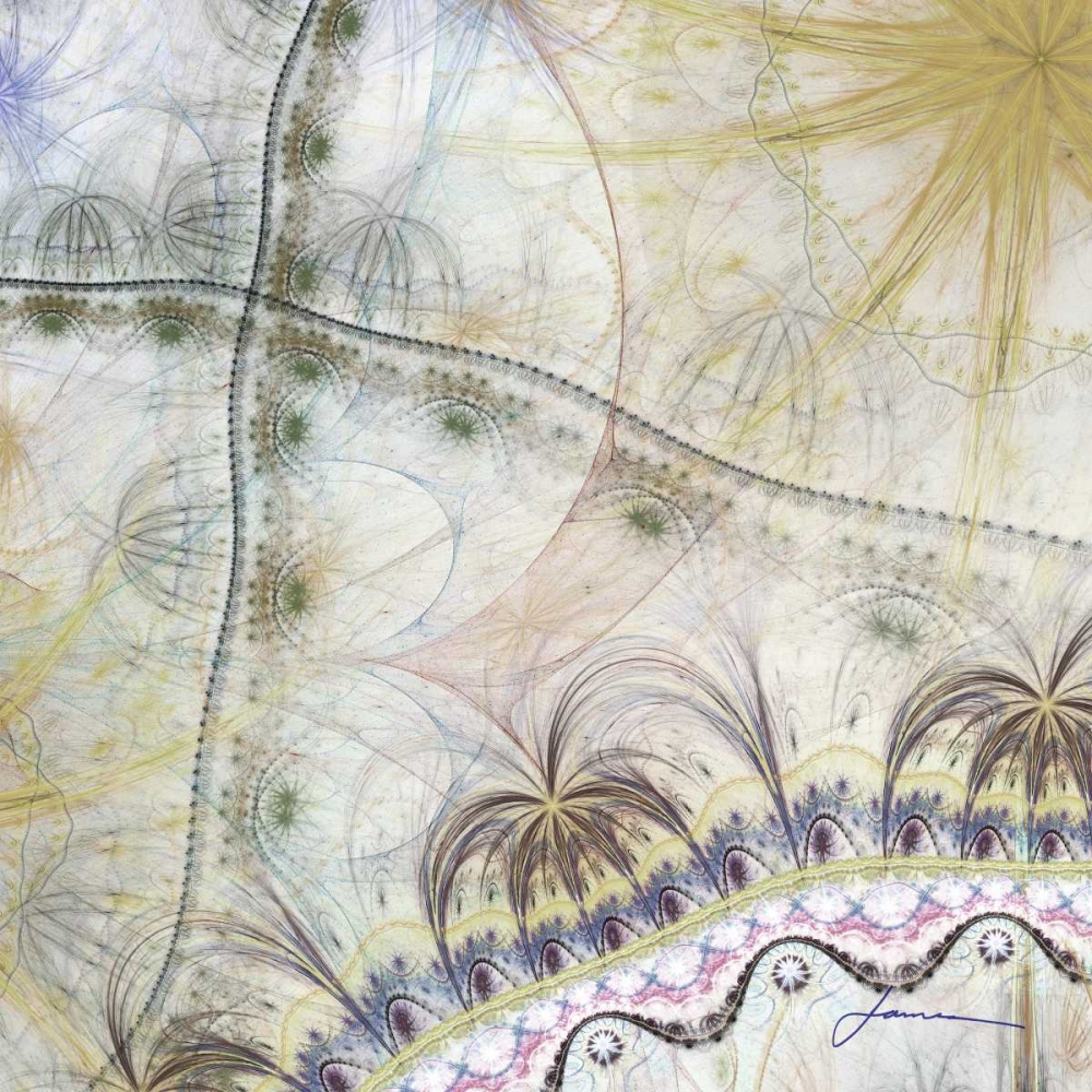 Wall Art Painting id:38296, Name: Bedouin Map II, Artist: Burghardt, James