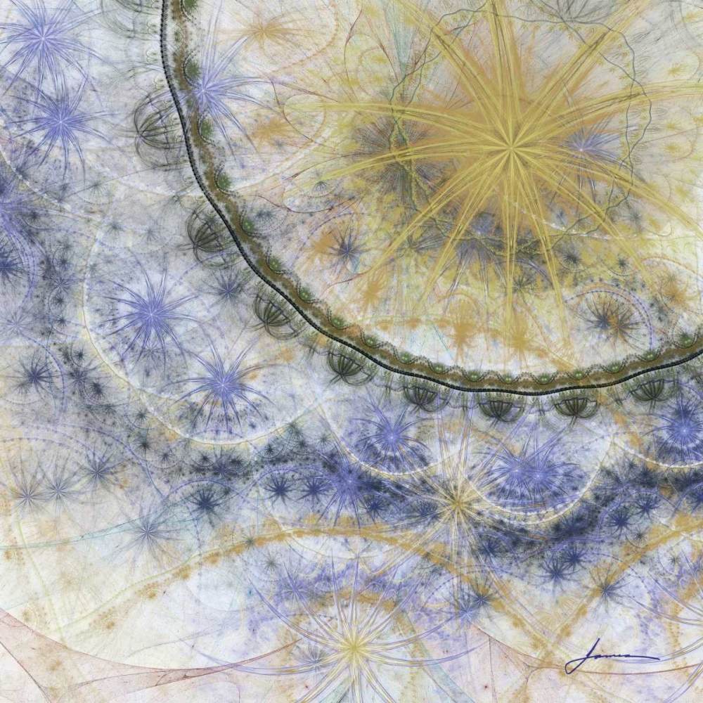 Art Print: Bedouin Map IV