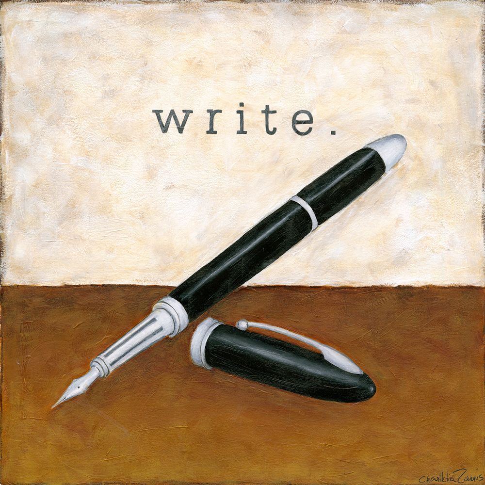 Wall art: Write, by Zarris, Chariklia