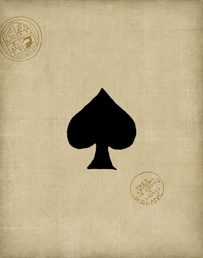 Wall art: Small Spade, by Vision Studio