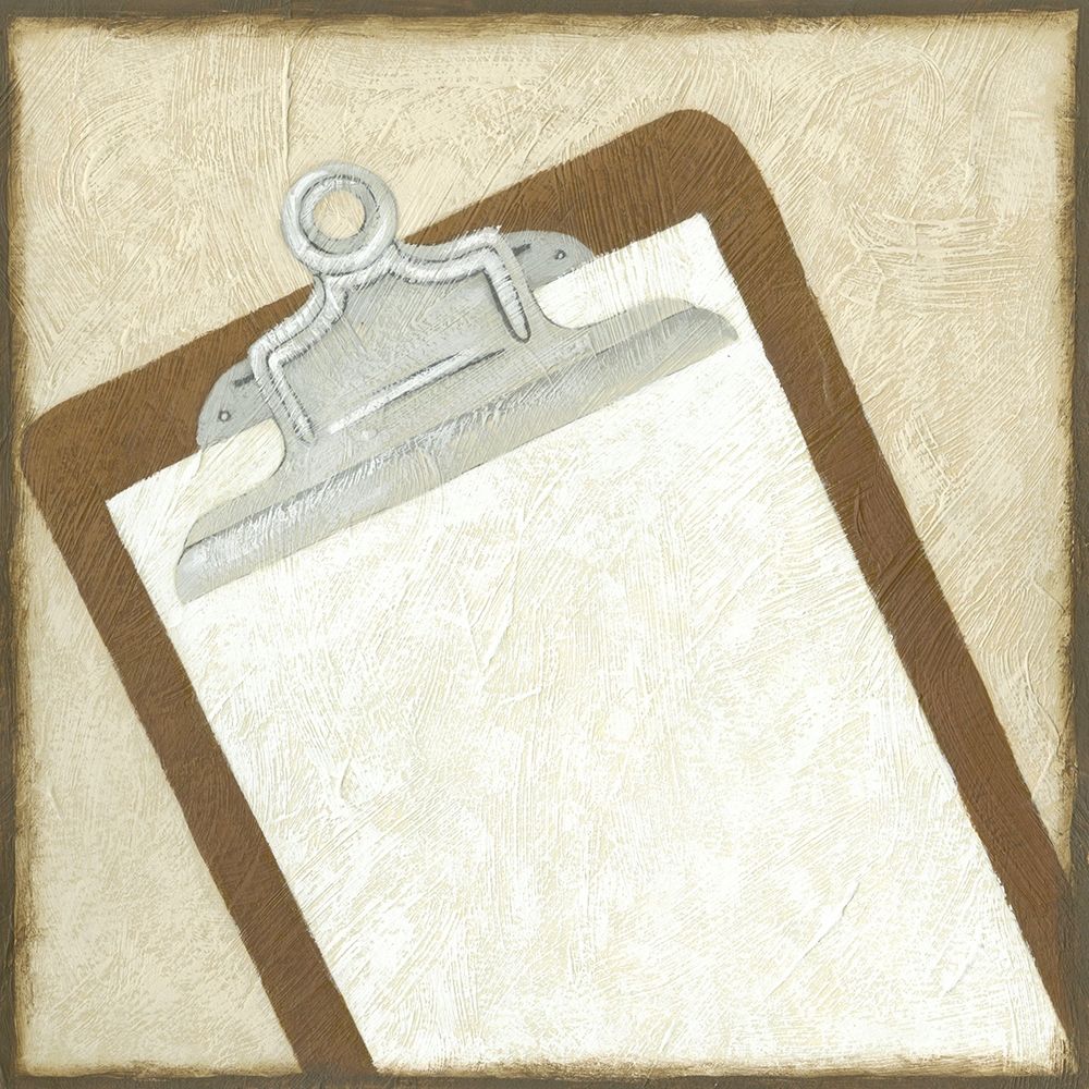 Wall art: Classic Office IX, by Zarris, Chariklia